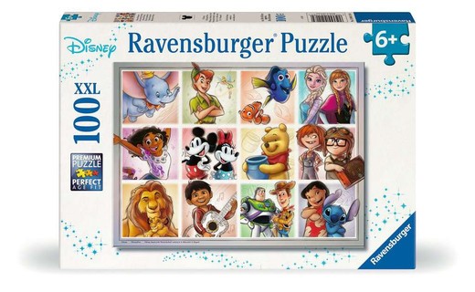 Puzzle 100 p XXl - Les moments Disney