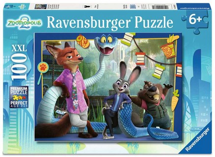 [12004138] Puzzle 100 p XXL - Retour à Zootopie / Zootopie 2