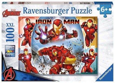[00013377] Puzzle 100 p XXL - Le puissant Iron Man / Marvel Avengers