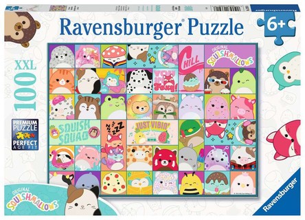 [00013391] Puzzle 100 p XXL - Squishmallows colorés