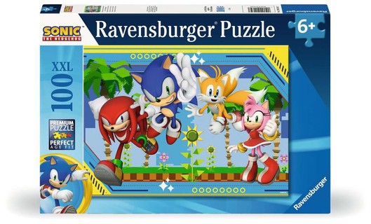 [12001134] Puzzle 100 p XXl - Knuckles, Sonic, Tails et Amy / Sonic