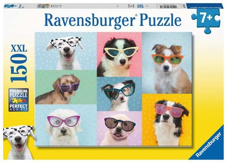 [00013288] Puzzle 150 p XXL - Chiens rigolos