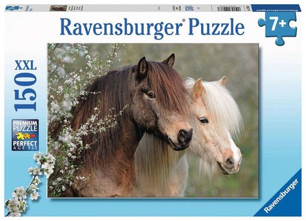 [00012986] Puzzle 150 p XXL - Magnifiques chevaux
