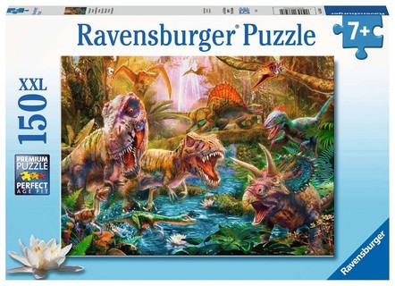 [00013348] Puzzle 150 p XXL - Le rassemblement des dinosaures