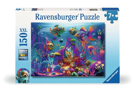 Puzzle 150 p XXL - Aliens sous l’eau