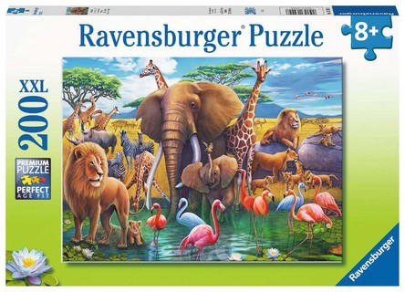 Puzzle 200 p XXL - En plein safari