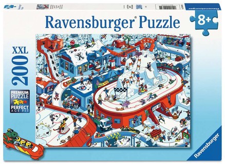 Puzzle 200 p XXL - Sports d’hiver