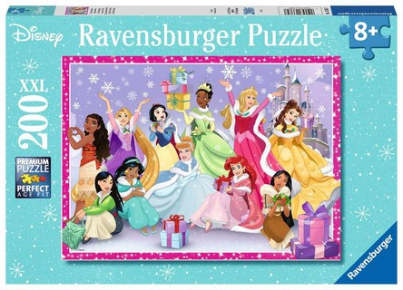 [00013385] Puzzle 200 p XXL - Un Noël magique / Disney Princesses