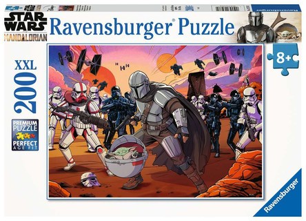 [00013278] Puzzle 200 p XXL - La confrontation / Star Wars The Mandalorian