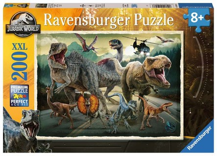 [12001058] Puzzle 200 p XXL - L'univers de Jurassic World