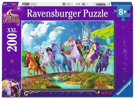 [12004165] Puzzle 200 p XXL - La magie de l'école des licornes
