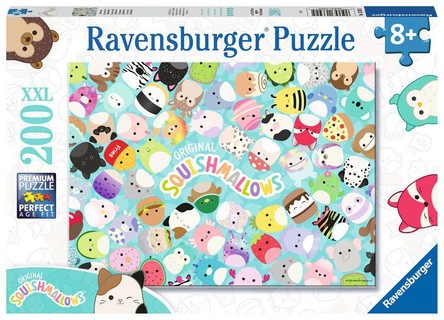 [00013392] Puzzle 200 p XXL - Une journée avec Squishmallows
