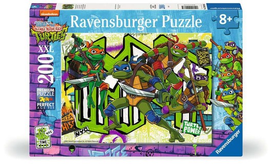 [12004166] Puzzle 200 p XXL - Les tortues invincibles ! / Les Tortues Ninja