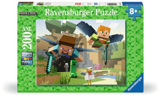 [12004144] Puzzle 200 p XXL - Les aventures de Minecraft