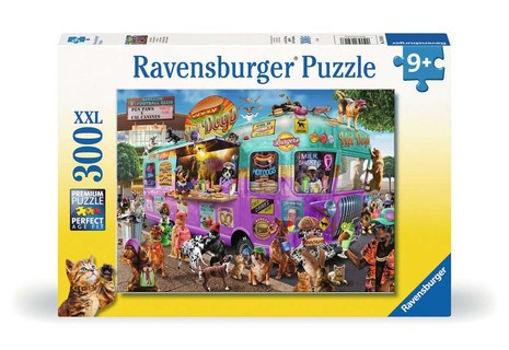 [00013416] Puzzle 300 p XXL - Chiens branchés