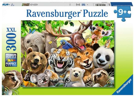 [00013354] Puzzle 300 p XXL – Selfie des animaux sauvages