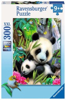[00013065] Puzzle 300 p XXL - Charmants pandas