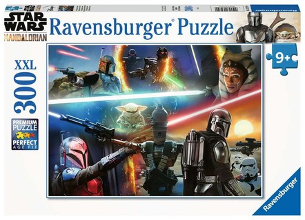 [00013279] Puzzle 300 p XXL - Feux croisés / Star Wars The Mandalorian