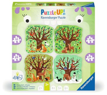 Puzzle Up! 3 ans - Les quatre saisons