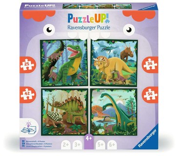 Puzzle Up! 4 ans - Les dinosaures
