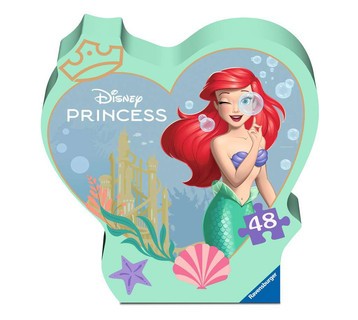 [12004396] Puzzle 45 p boite forme - Ariel / Disney