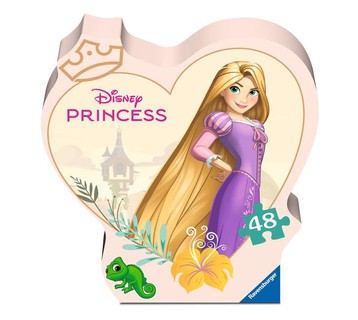 [12004395] Puzzle 45 p boite forme - Raiponce / Disney