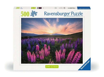 Puzzle 500 p - Les lupins (Nature edition)