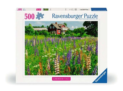 [12000844] Puzzle 500 p - Ferme en Suède (Puzzle Highlight, Scandinavian)