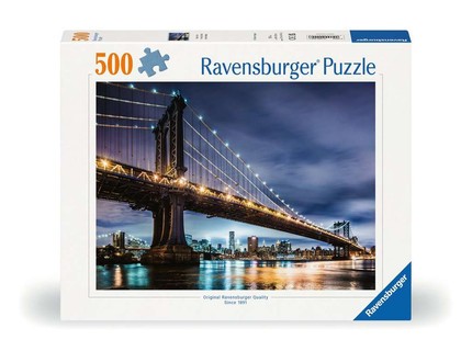[12000224] Puzzle 500 p - New York, la ville qui ne dort jamais