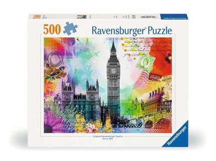[12000309] Puzzle 500 p - Carte de Londres