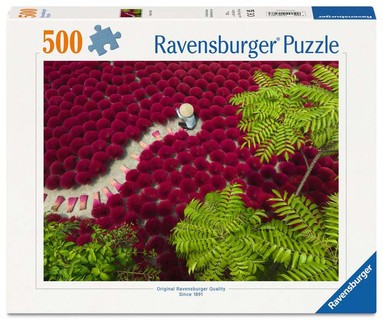 [12001707] Puzzle 500 p - Un océan de rouge