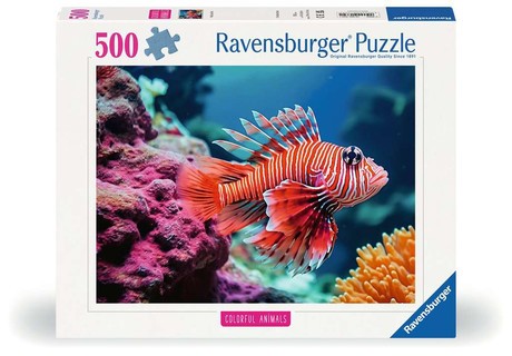 [12001334] Puzzle 500 p - Poisson-lion (Puzzle Highlight, Animaux colorés)