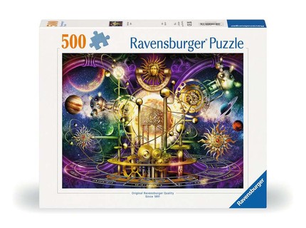 [12000236] Puzzle 500 p - Système solaire doré
