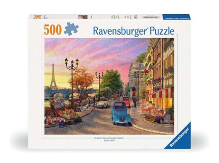 [12000149] Puzzle 500 p - Promenade à Paris