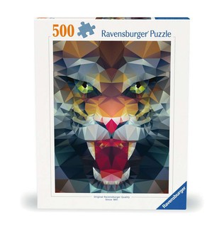 [12000239] Puzzle 500 p - Lion de polygone