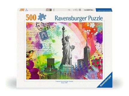 [12000368] Puzzle 500 p - Carte postale de New York