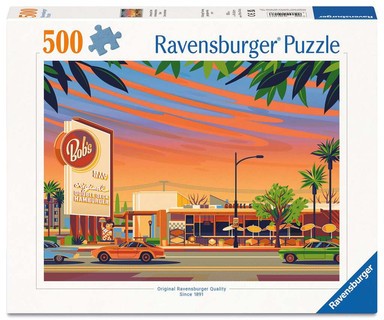 [12001917] Puzzle 500 p - Diner américain
