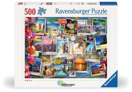 [12001489] Puzzle 500 p - Cartes postales / édition WJPC