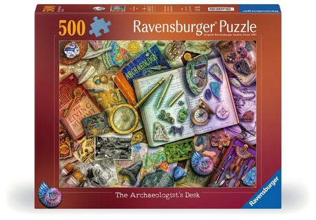 [12000699] Puzzle 500 p - Le bureau de l'archéologue