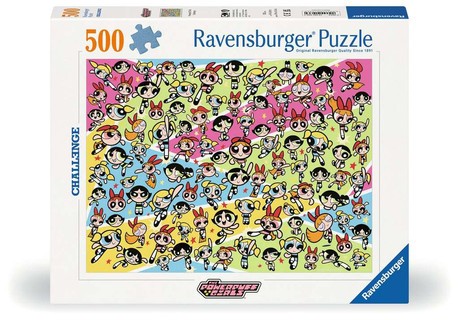 Puzzle 500 p - Les Supers Nanas (Challenge Puzzle)