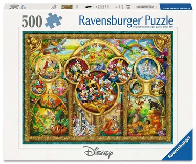 Puzzle 500 p - Famille Disney