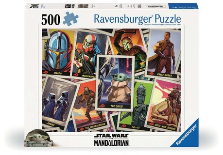 [12000216] Puzzle 500 p - Baby Yoda / Star Wars Mandalorian