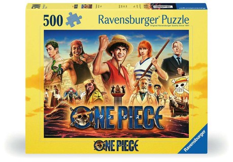 [12001499] Puzzle 500 p - Les aventures des pirates du Chapeau de Paille / One Piece