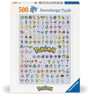 [12000511] Puzzle 500 p - Pokédex première génération / Pokémon