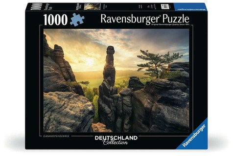 [12000585] Puzzle 1000 p - Monolithe, Montagnes de grès de l'Elbe