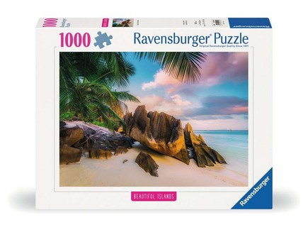 [12000154] Puzzle 1000 p - Les Seychelles (Puzzle Highlights, Îles de rêve)