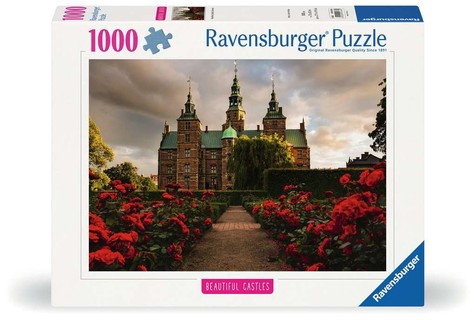 Puzzle 1000 p - Château de Rosenborg, Danemark (Puzzle Highlights, Châteaux)