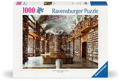 [12001440] Puzzle 1000 p - La bibliothèque de l'abbaye de Saint-Florian