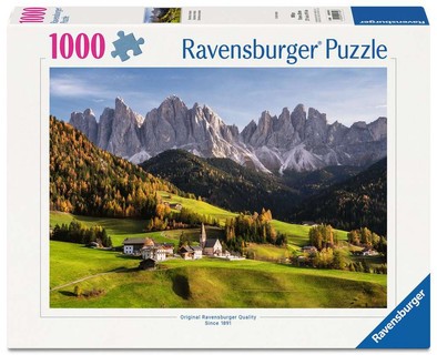 [12001749] Puzzle 1000 p - Dolomites en automne