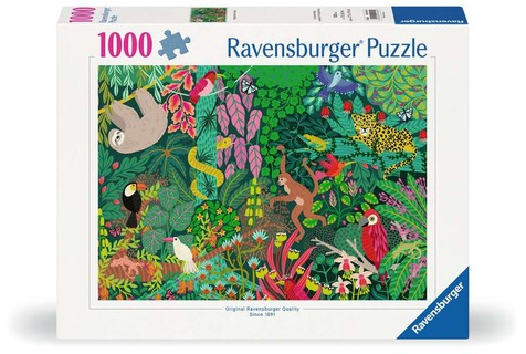 [12001432] Puzzle 1000 p - Forêt tropicale magique / édition WJPC